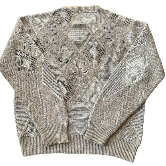 VINTAGE CREWNECK PULLOVER SWEATER SIZE LARGE | X1‎ - Picture 2 of 5